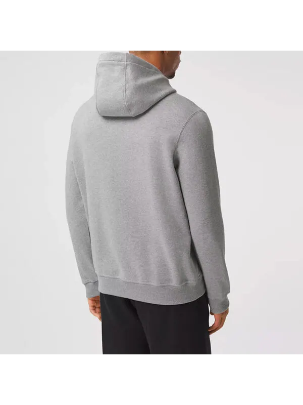 Толстовка Burberry Pullover Hooded Printing Light Grey, мужская — изображение 4 из 4, серый