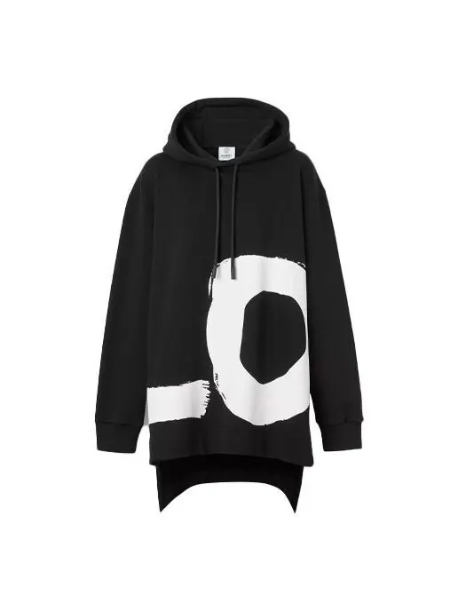 Толстовка Burberry Love Long Sleeve Hoodie — изображение 1 из 4, черный