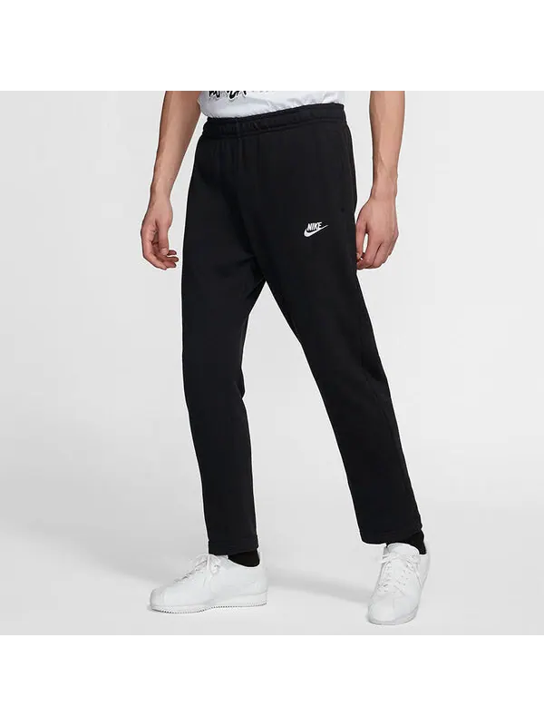 Спортивные штаны Nike As Men's Sportswear Club Pant Oh Ft — изображение 3 из 4, черный