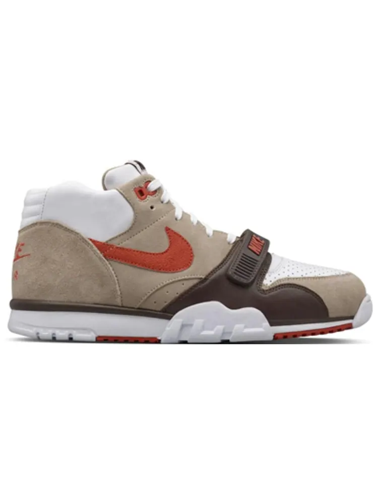 Носки Nike Fragment Design x Air Trainer 1 Mid SP 'French Open' — изображение 2 из 3, бежевый