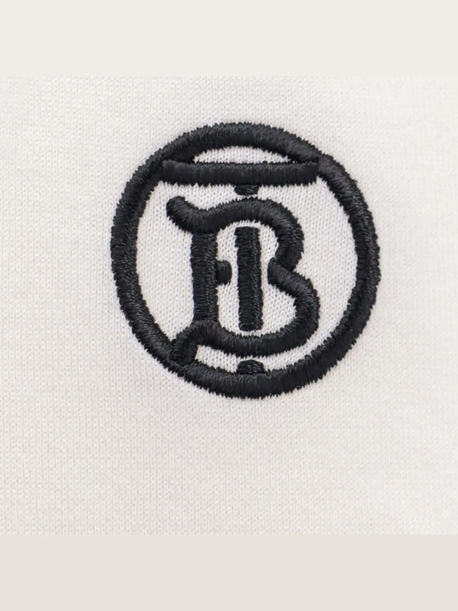 Футболка Burberry 24 Logo — изображение 4 из 4, белый