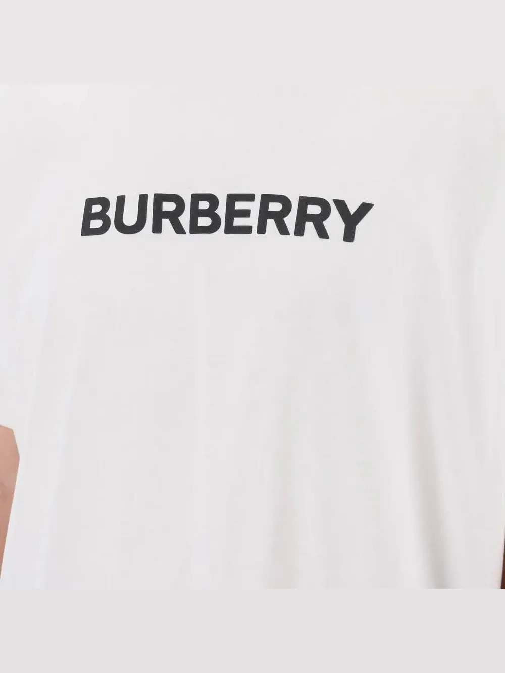 Футболка Burberry 25 — изображение 3 из 6, белый