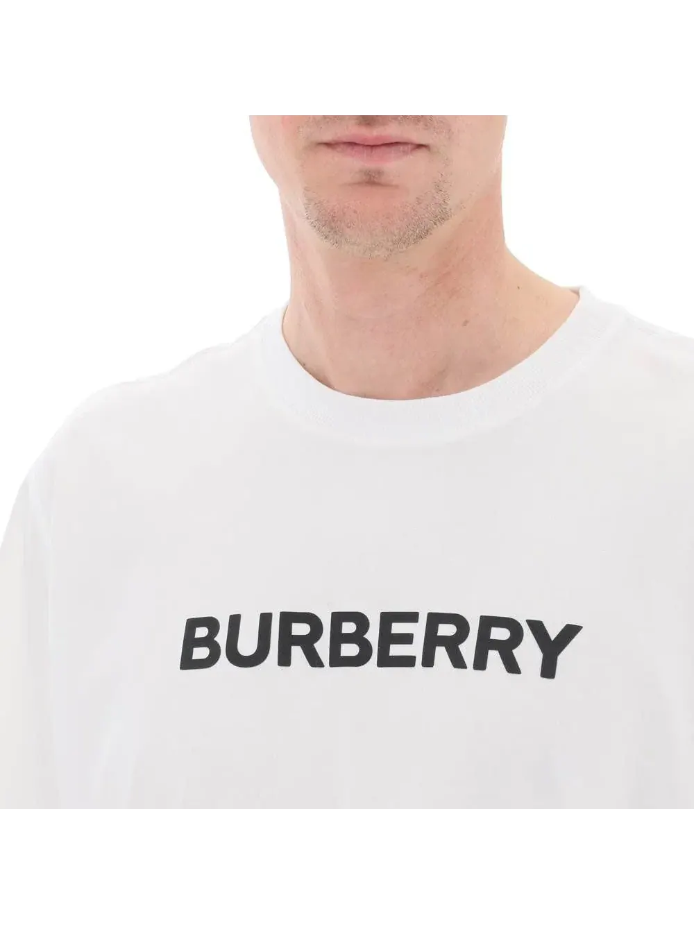 Футболка Burberry 25 — изображение 4 из 6, белый