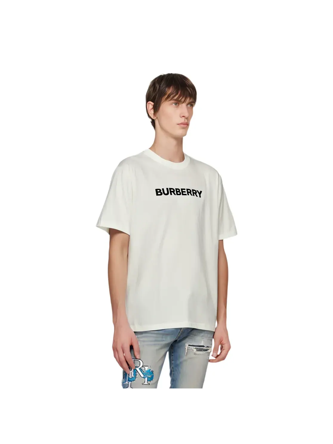 Футболка Burberry 25 — изображение 5 из 6, белый