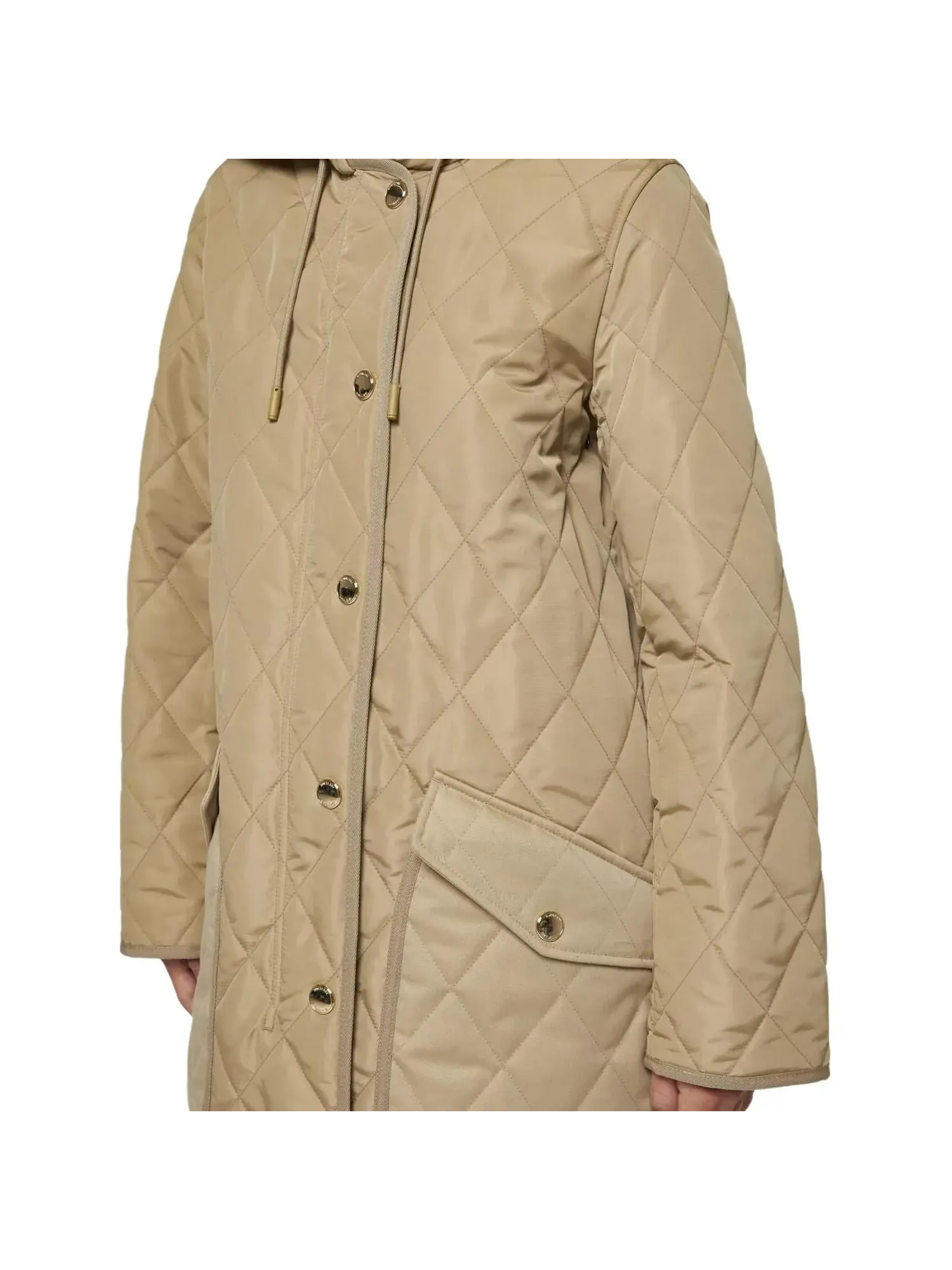 Куртка Burberry 24, женская — изображение 2 из 5, бежевый
