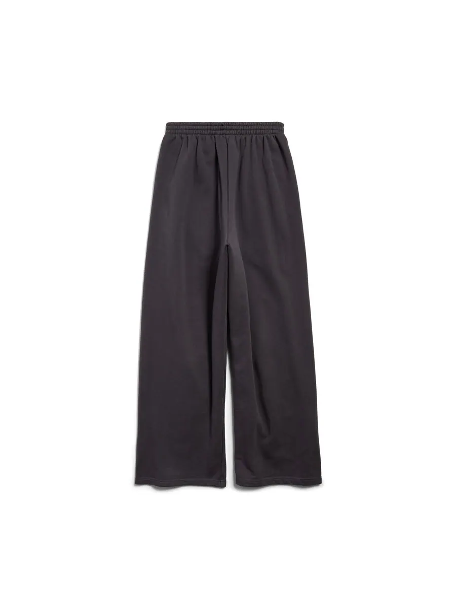 Спортивные брюки Balenciaga x Under Armour Baggy Sweatpants 'Black White' — изображение 2 из 2, черный