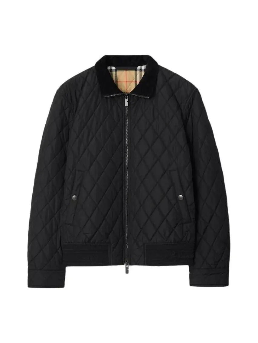 Куртка Burberry Стеганая нейлоновая — изображение 1 из 6, черный