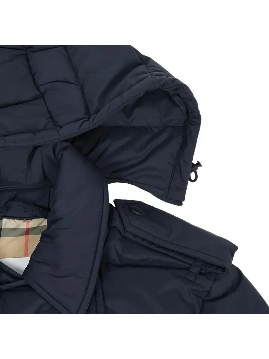 Пуховая куртка Burberry 25, женская — изображение 4 из 8, синий