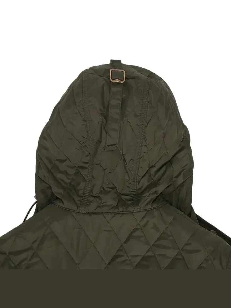 Пальто Burberry Hillgate, женское — изображение 8 из 9, зеленый