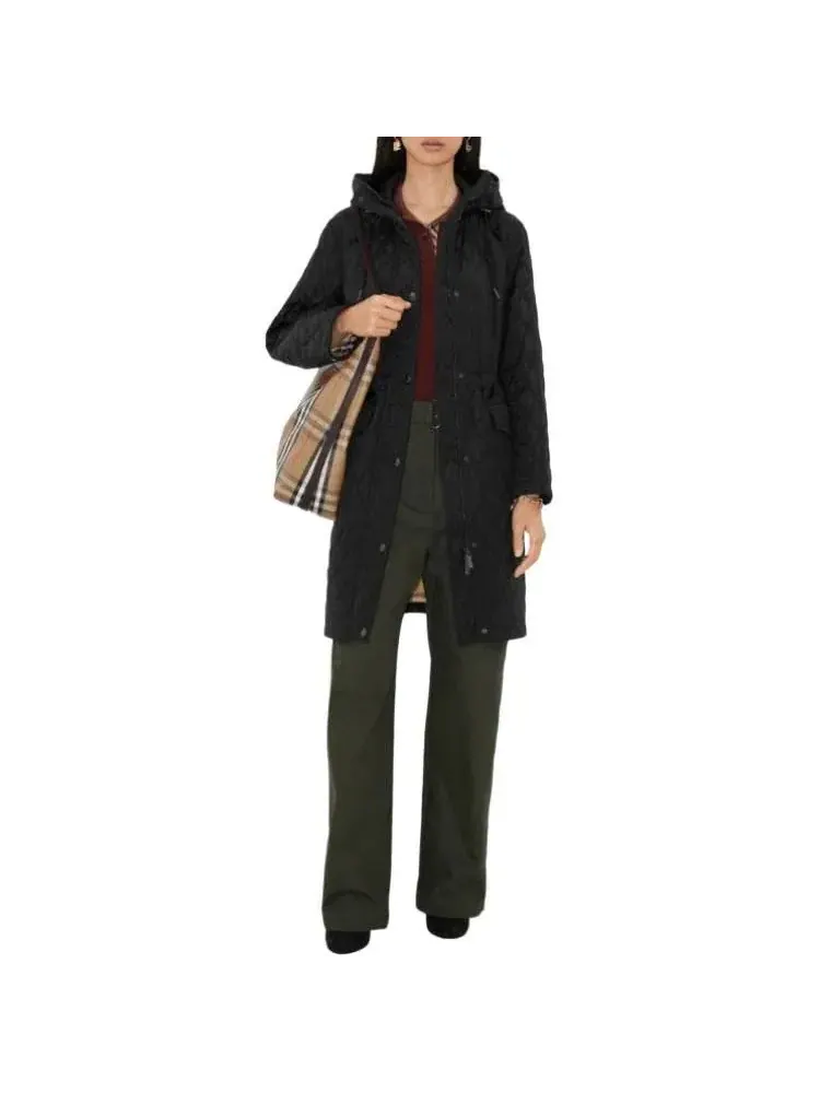 Пальто Burberry WMNS, женское — изображение 3 из 5, черный