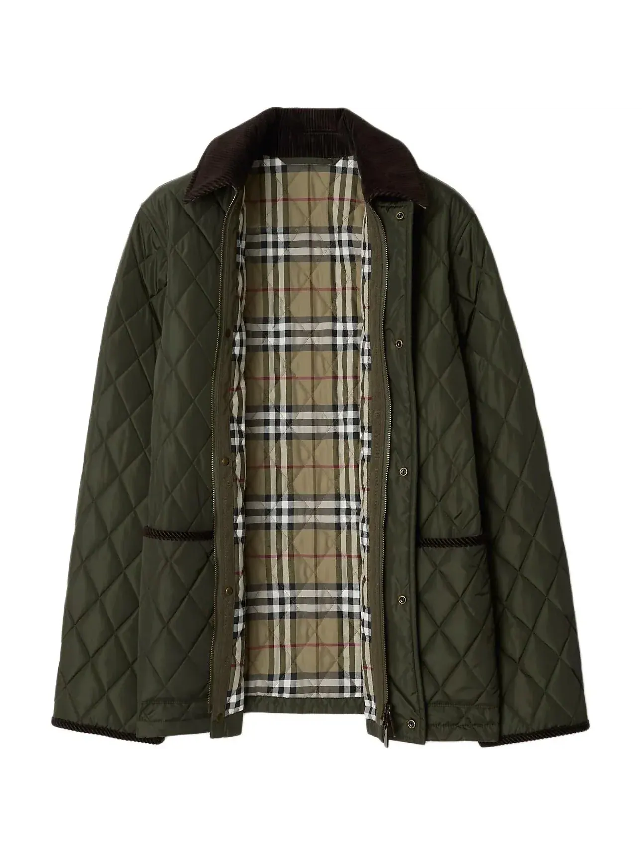Куртка Burberry WMNS, женская — изображение 3 из 6, зеленый
