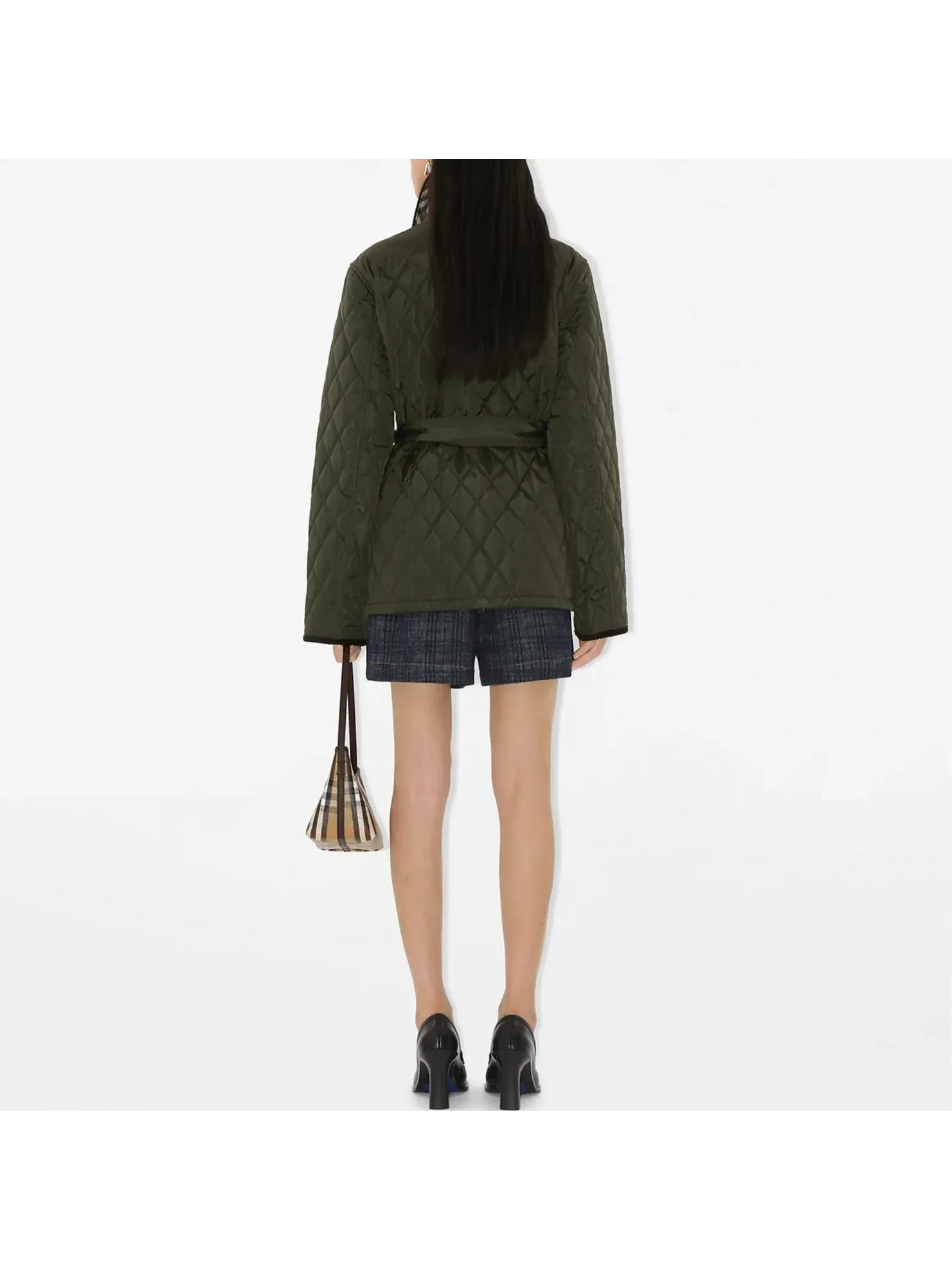 Куртка Burberry WMNS, женская — изображение 5 из 6, зеленый