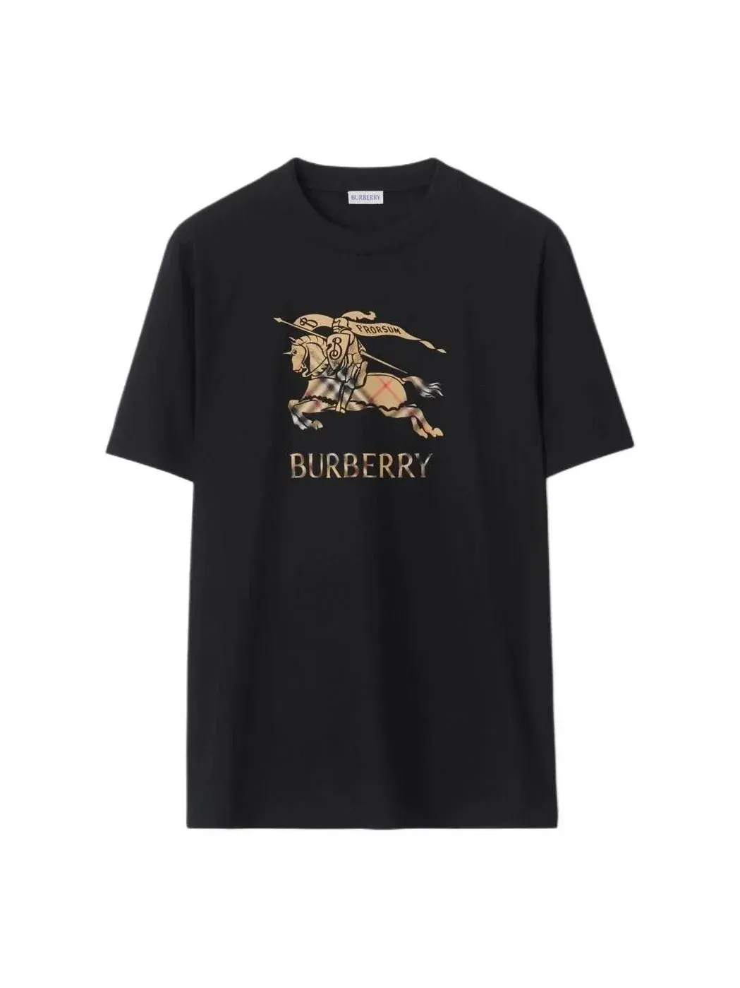 Футболка Burberry Ombr? из хлопка — изображение 1 из 5, черный