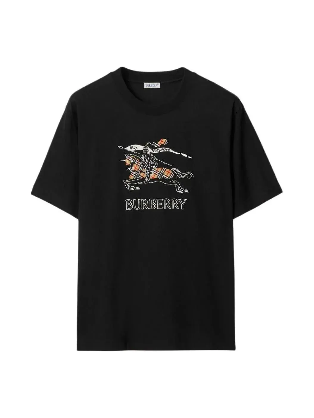 Футболка Burberry Sketch, хлопок — изображение 1 из 3, черный
