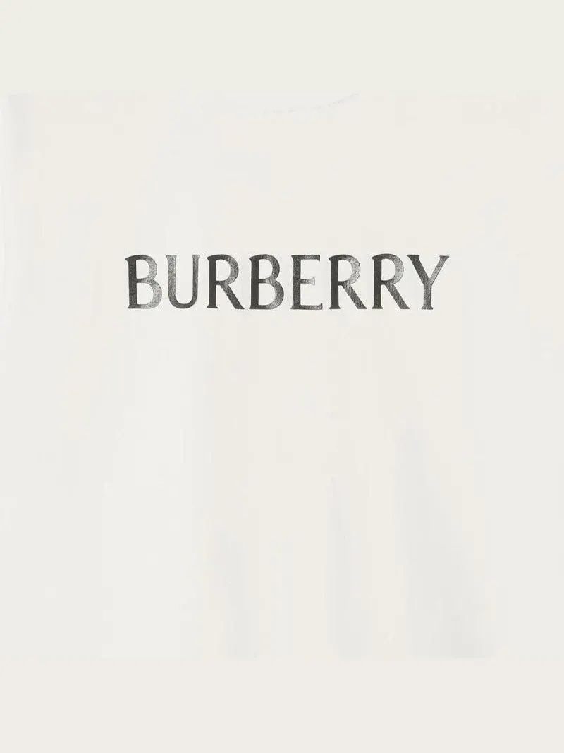 Футболка Burberry с логотипом 26 — изображение 2 из 5, белый