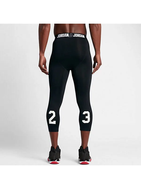 Штаны компрессионные три четверти Air Jordan — изображение 4 из 4, черный