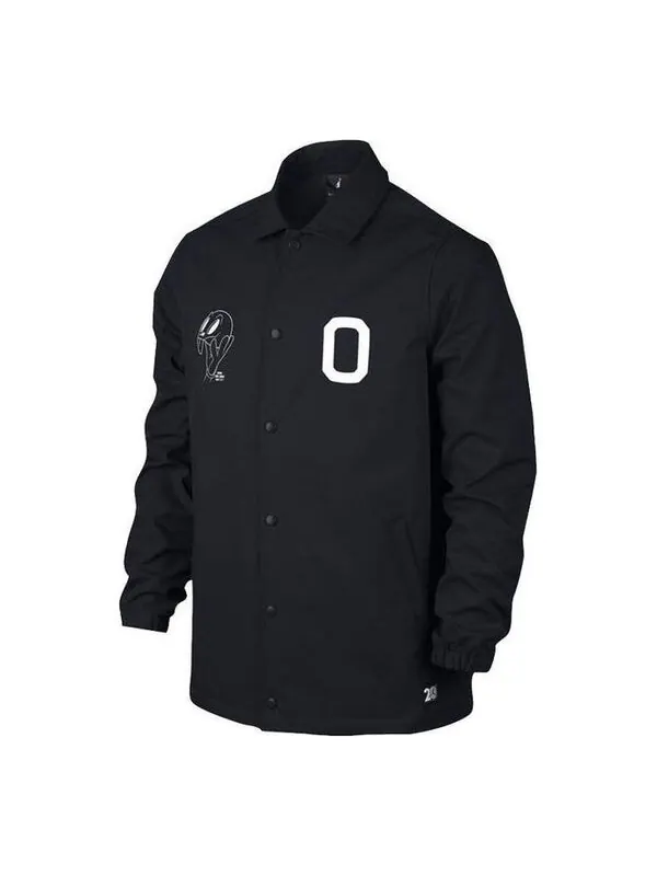 Куртка Air Jordan 11 Space Jam Jacket 'Black Pastel Yellow' — изображение 1 из 4, черный/желтый
