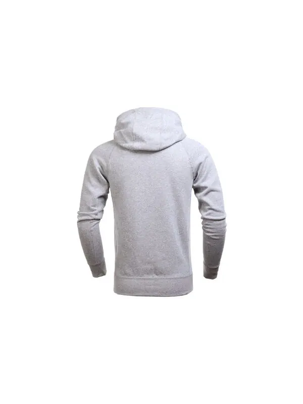 Толстовка Men's Air Jordan 11 Fleece Po Casual Sports Fleece Lined Long Sleeves Printing Hooded Gray — изображение 2 из 4