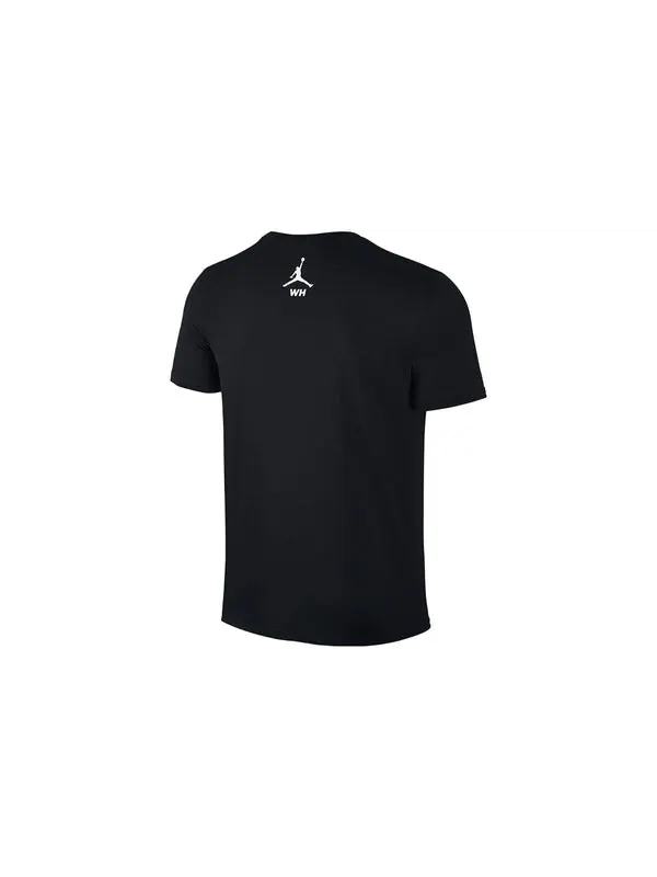 Футболка Air Jordan Tianjin T-Shirt 'black' — изображение 2 из 2, черный/мульти