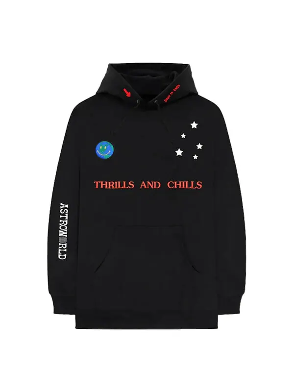 Толстовка astroworld world peace hoodie 'black' Travis Scott — изображение 1 из 2, черный