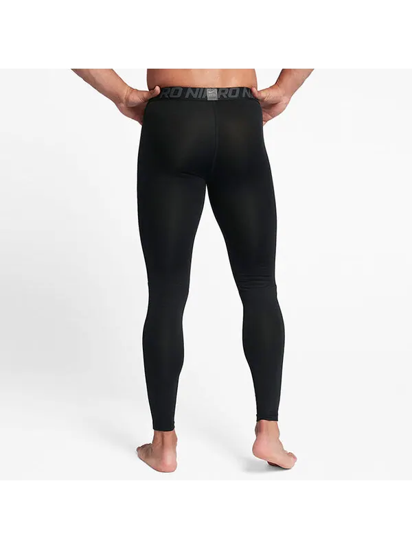 Спортивные штаны Nike Pro Sports Running Training Slim Fit gym pants Black — изображение 4 из 4, черный