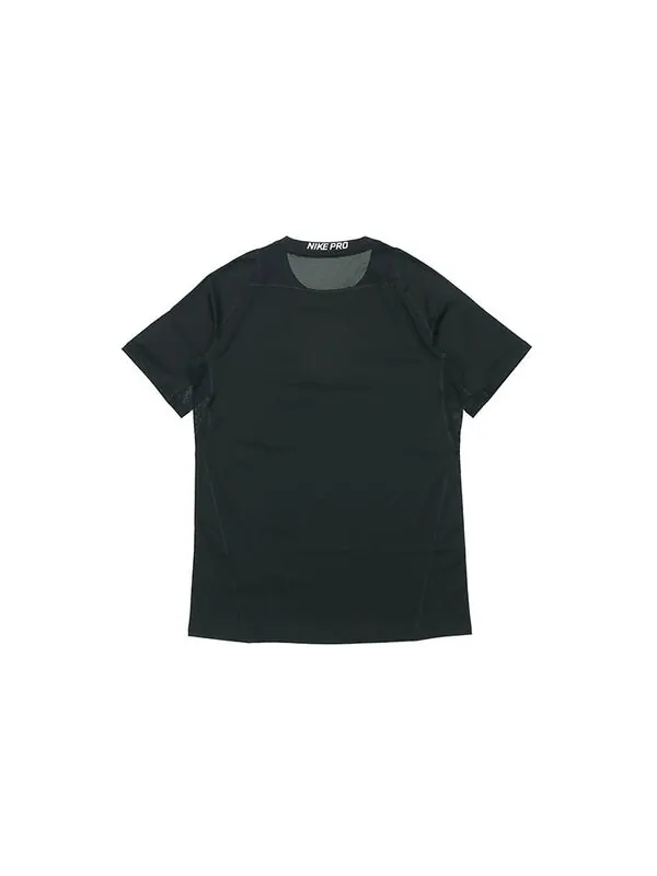 Спортивная футболка Nike Pro Top Short Sleeve Training Tight Black — изображение 2 из 4, черный
