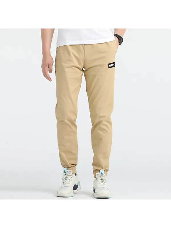 Брюки track pants 'beige' Puma — изображение 3 из 4, бежевый