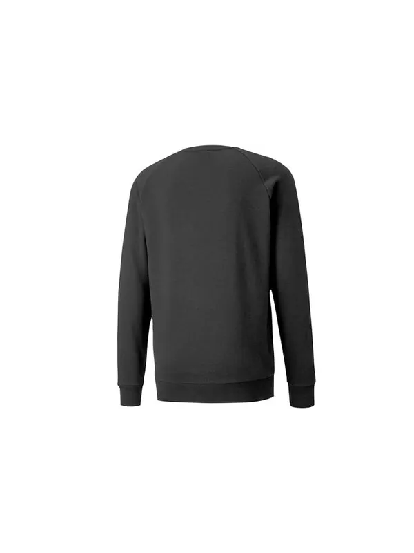Толстовка casual sports breathable alphabet printing round neck pullover black Puma — изображение 2 из 2, черный