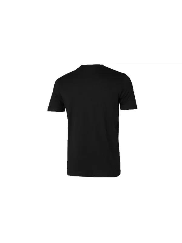 Футболка round neck short sleeve rebel basic black Puma — изображение 2 из 2, черный