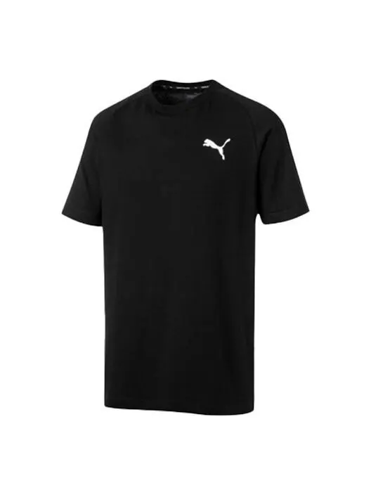 Футболка modern t-shirt 'black' Puma — изображение 1 из 3, черный