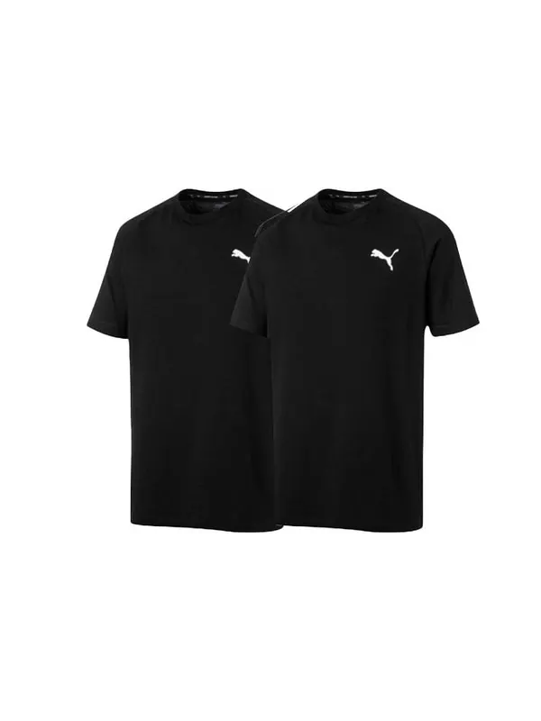 Футболка modern t-shirt 'black' Puma — изображение 3 из 3, черный