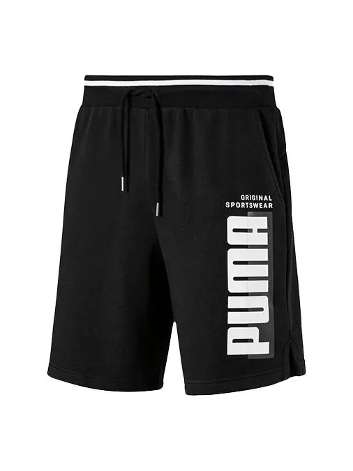 Шорты casual pants 'black' Puma — изображение 1 из 2, черный