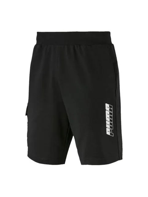Шорты rebel shorts 'black' Puma — изображение 1 из 3, черный
