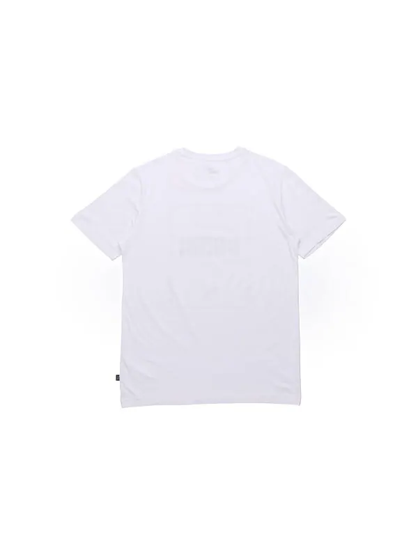 Футболка casual sports alphabet printing round neck breathable short sleeve white Puma — изображение 2 из 2, белый