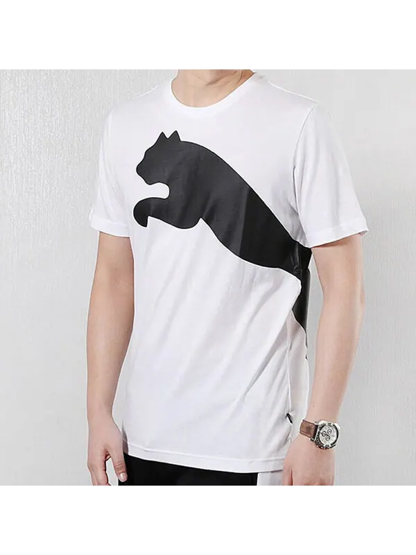 Футболка classic short sleeve white Puma — изображение 3 из 4, белый