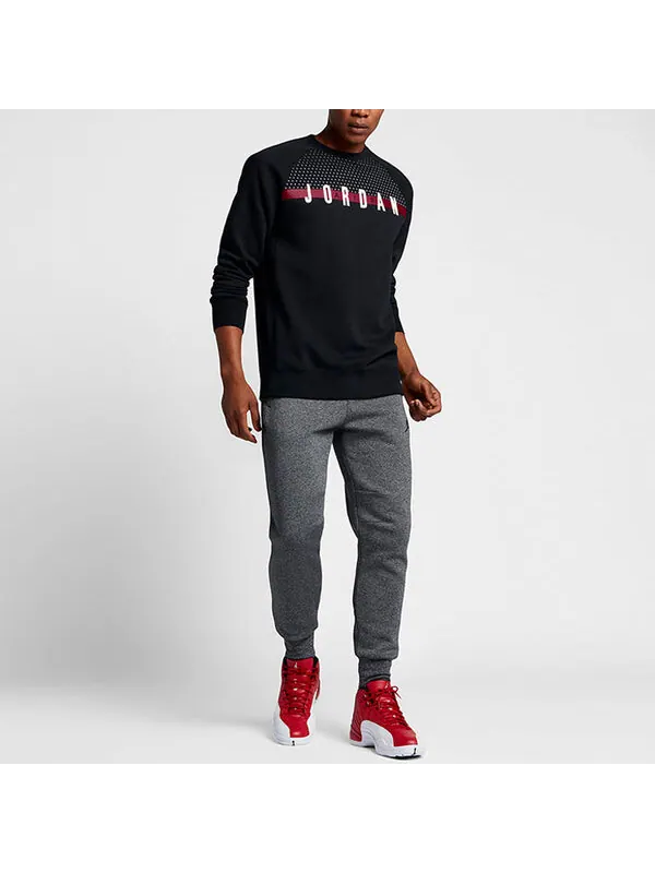 Футболка с графическим принтом, длинная футболка Air Jordan — изображение 4 из 4, черный