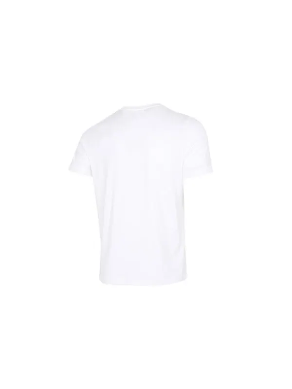 Футболка printed round neck t-shirt 'white' Puma — изображение 2 из 4, белый