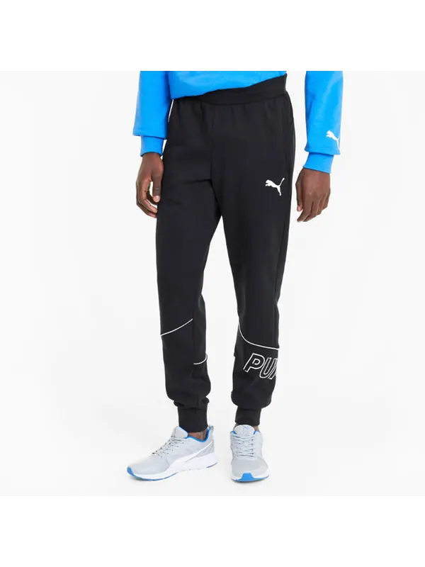 Брюки modern sports pants 'black' Puma — изображение 4 из 4, черный