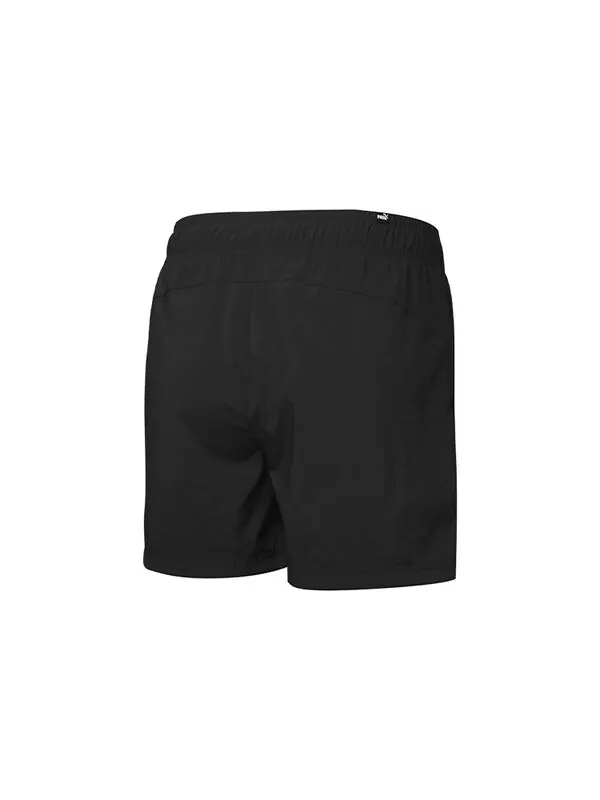 Шорты essentials woven shorts 'black' Puma — изображение 2 из 3, черный
