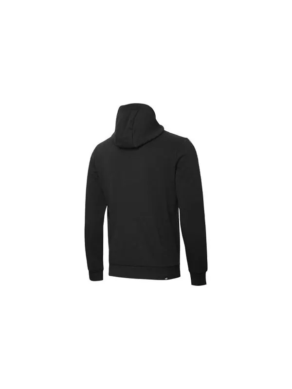Толстовка tape hoodie 'black white' Puma — изображение 2 из 2, черный/белый