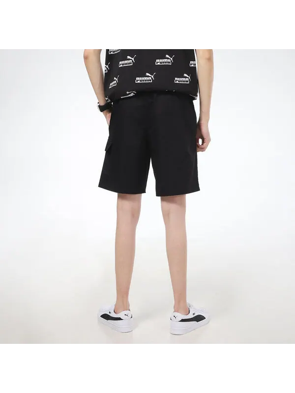 Шорты cargo shorts 'black' Puma — изображение 4 из 4, черный