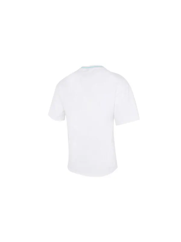 Футболка logo loose sports round neck short sleeve white Puma — изображение 2 из 4, белый