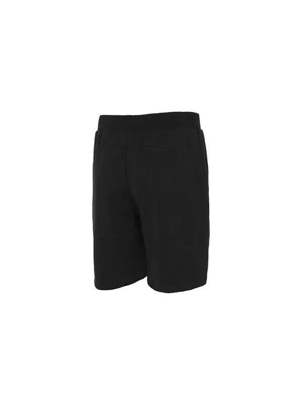 Шорты essentials jersey shorts 'black' Puma — изображение 2 из 4, черный