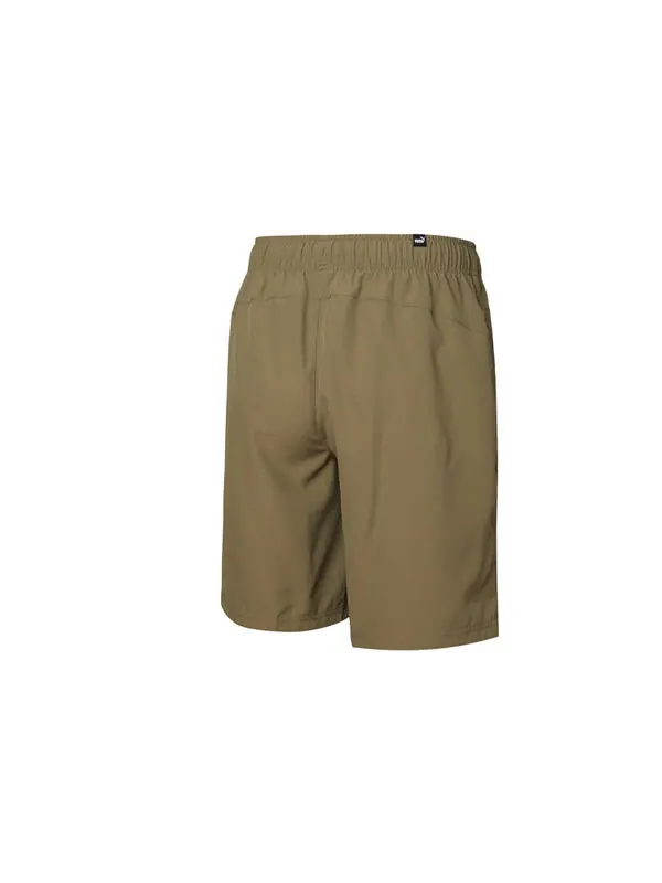 Шорты logo woven shorts 'brown' Puma — изображение 2 из 2, коричневый