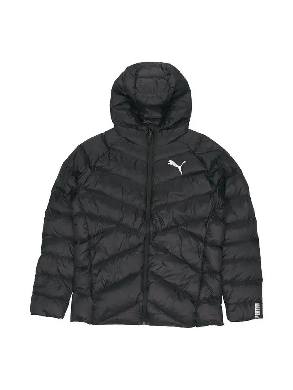 Куртка packlite down jacket 'black' Puma — изображение 1 из 4, черный