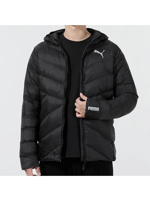 Куртка packlite down jacket 'black' Puma — изображение 3 из 4, черный