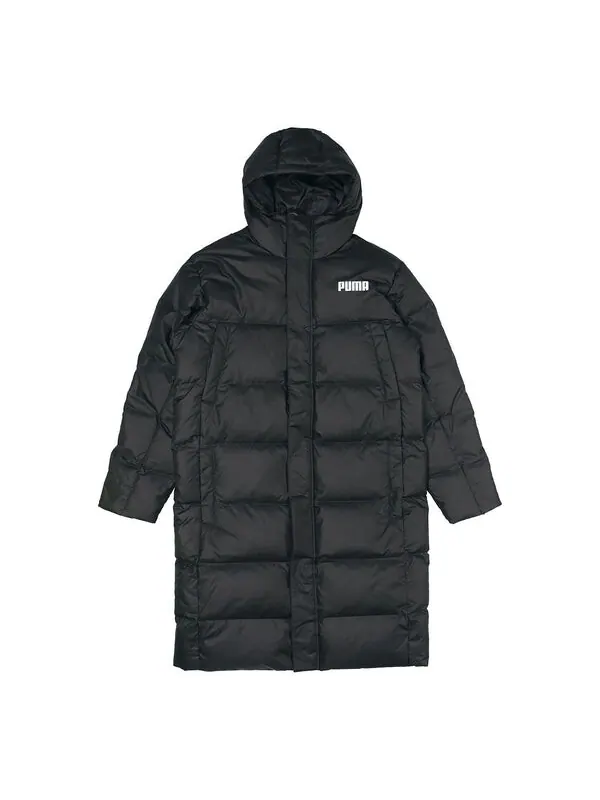 Куртка puffer coat jacket 'black' Puma — изображение 1 из 2, черный