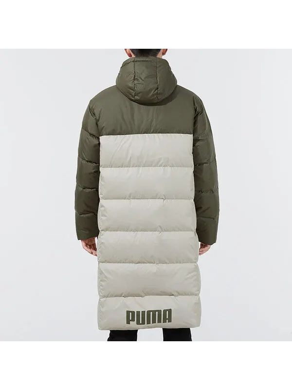 Куртка puffer coat jacket 'green' Puma — изображение 4 из 4, зеленый