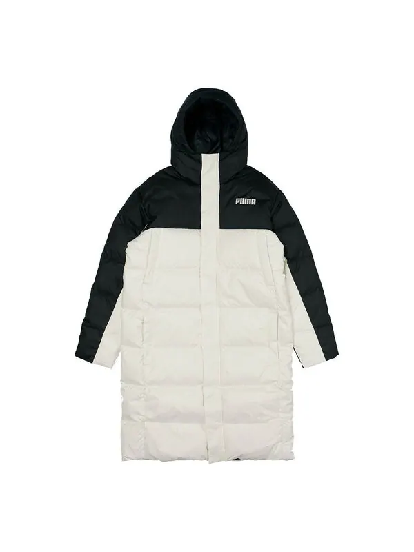 Куртка puffer coat jacket 'white' Puma — изображение 1 из 4, белый