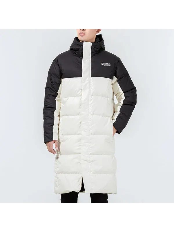 Куртка puffer coat jacket 'white' Puma — изображение 3 из 4, белый